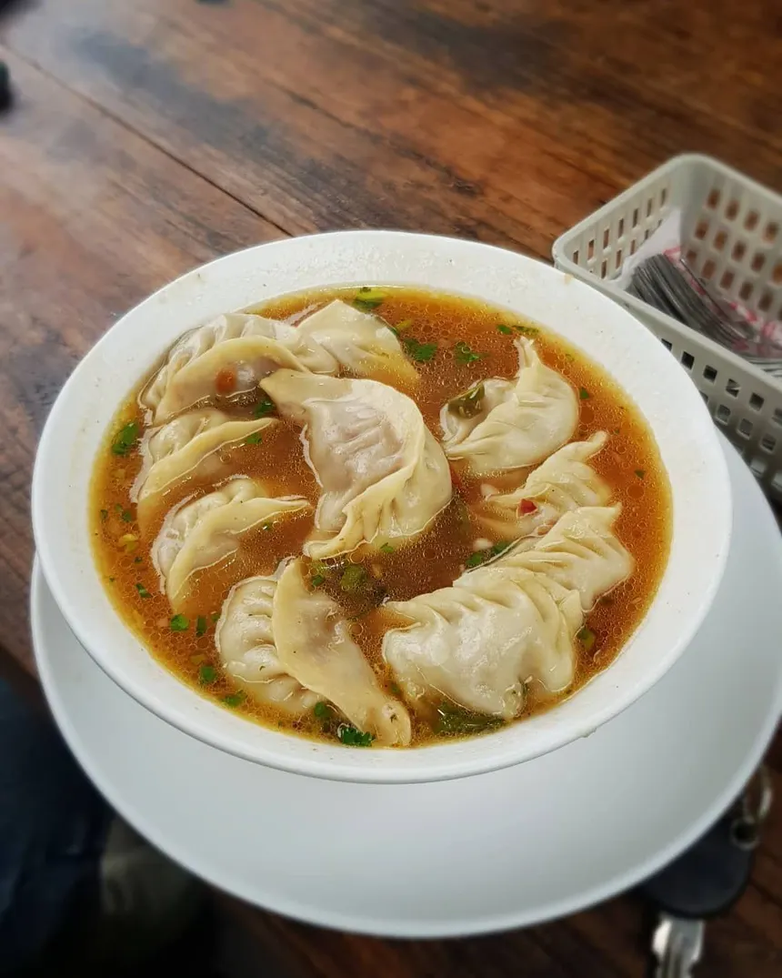 Chicken Momo Jhol