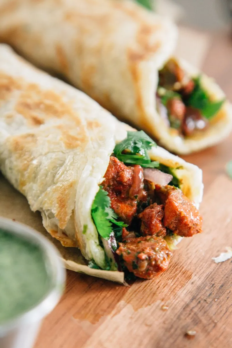 Chicken Kathi Roll