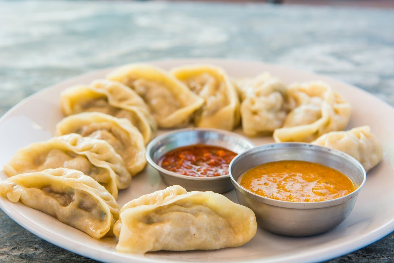 Chicken Momo Steam