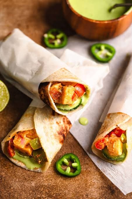 Paneer Kathi Roll