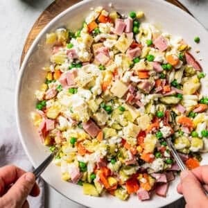 Russian Salad, Large Plate