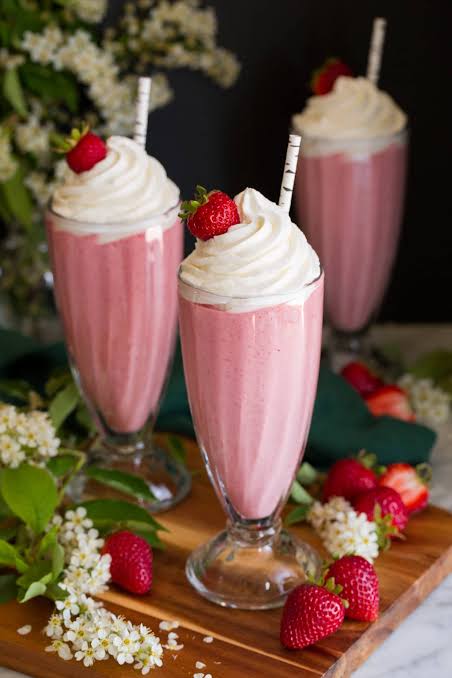 Strawberry Milk Shake